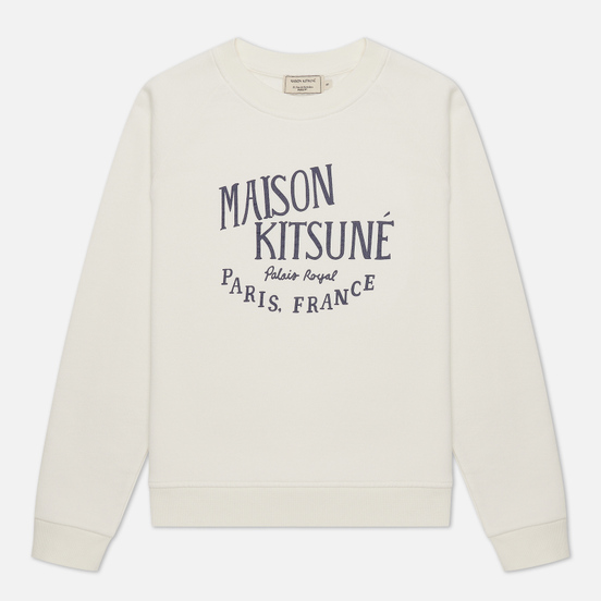Женская толстовка Maison Kitsune Palais Royal Vintage Ecru