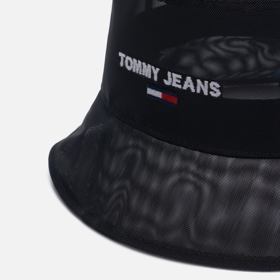 Панама Tommy Jeans Logo Embroidery Mesh Black