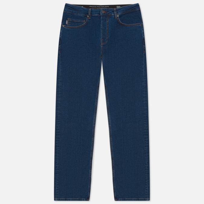Мужские джинсы Peaceful Hooligan, цвет синий, размер 34R EVJEANLOSMID002 Loose Fit Premium 12 Oz Denim - фото 1