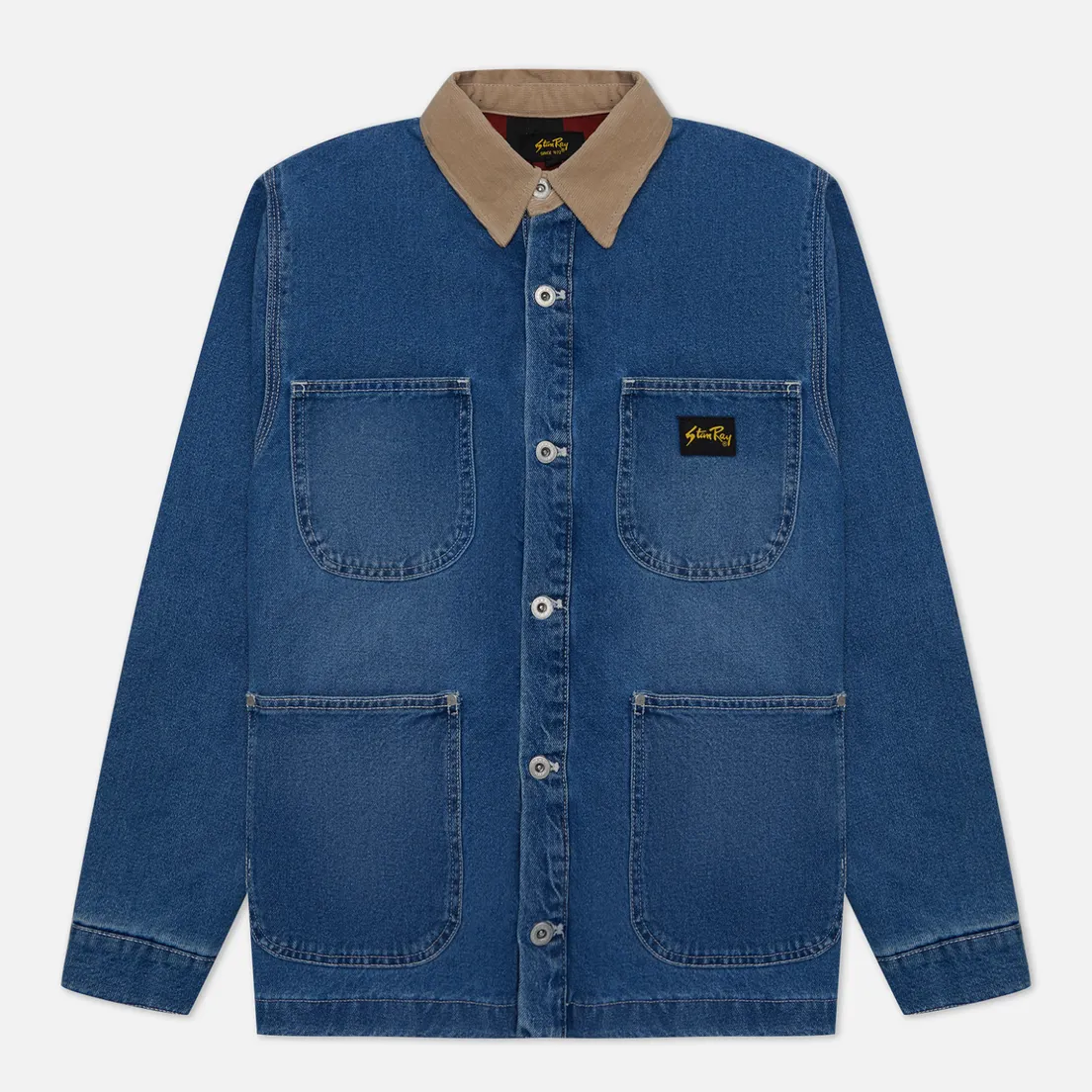 Stan Ray Мужская джинсовая куртка Winter Barn Coat