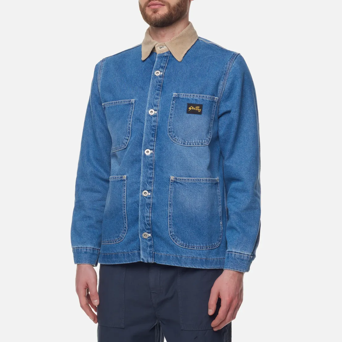 Stan Ray Мужская джинсовая куртка Winter Barn Coat