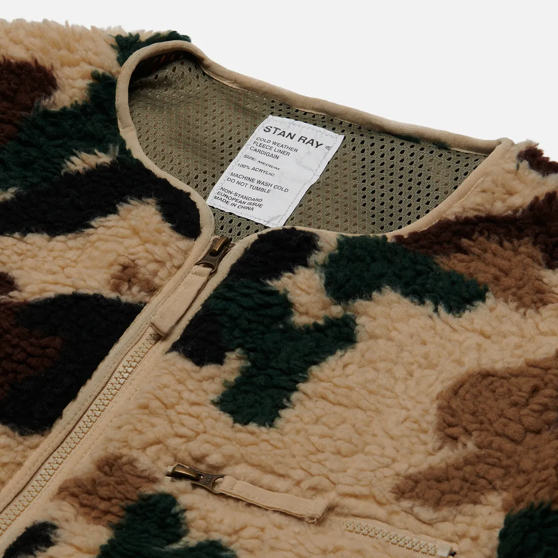 Stan Ray Мужская толстовка Fleece Layer Cardigan