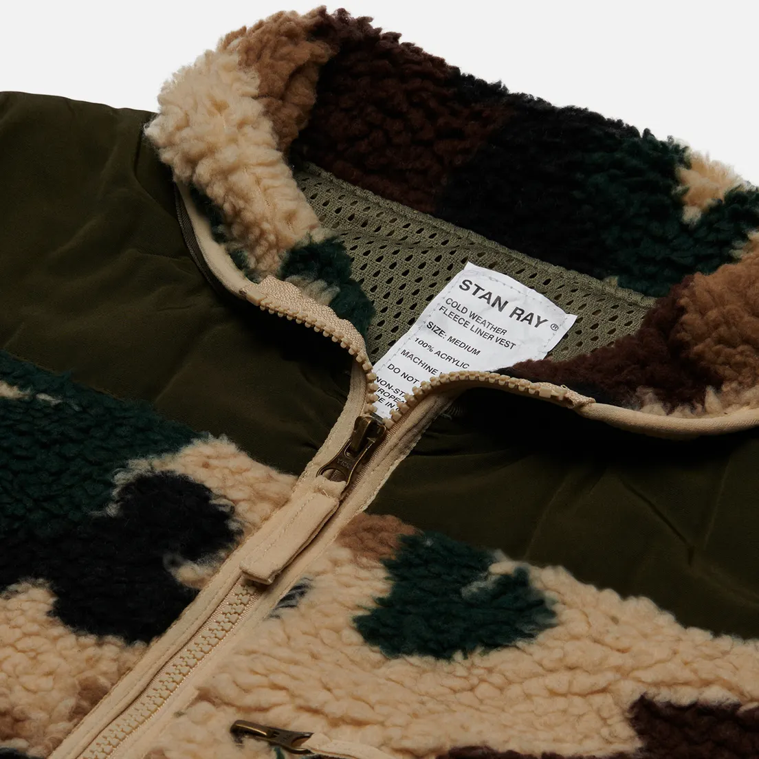 Stan Ray Мужской жилет Fleece Layer