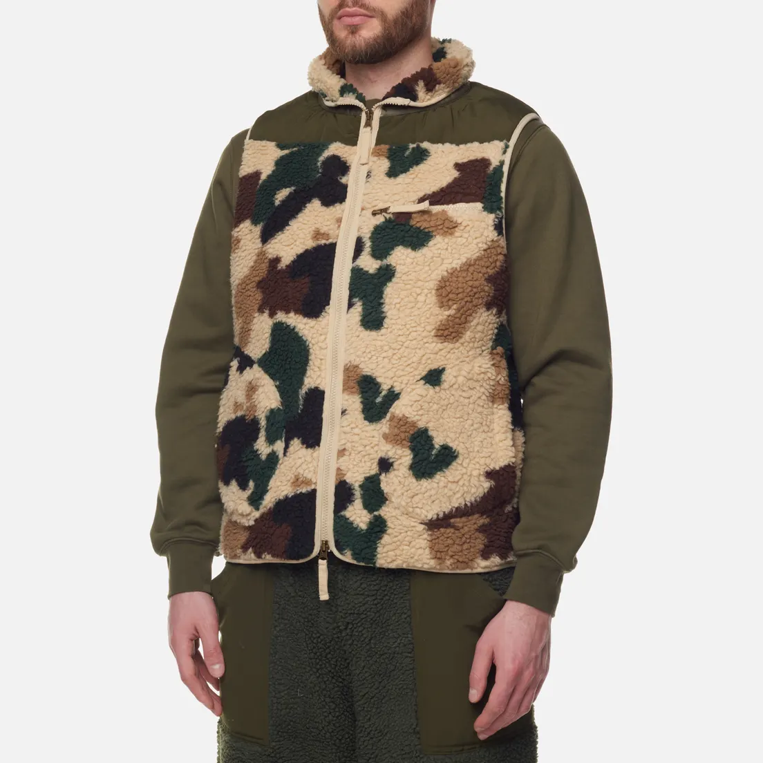 Stan Ray Мужской жилет Fleece Layer