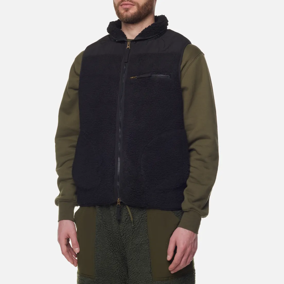 Stan Ray Мужской жилет Fleece Layer