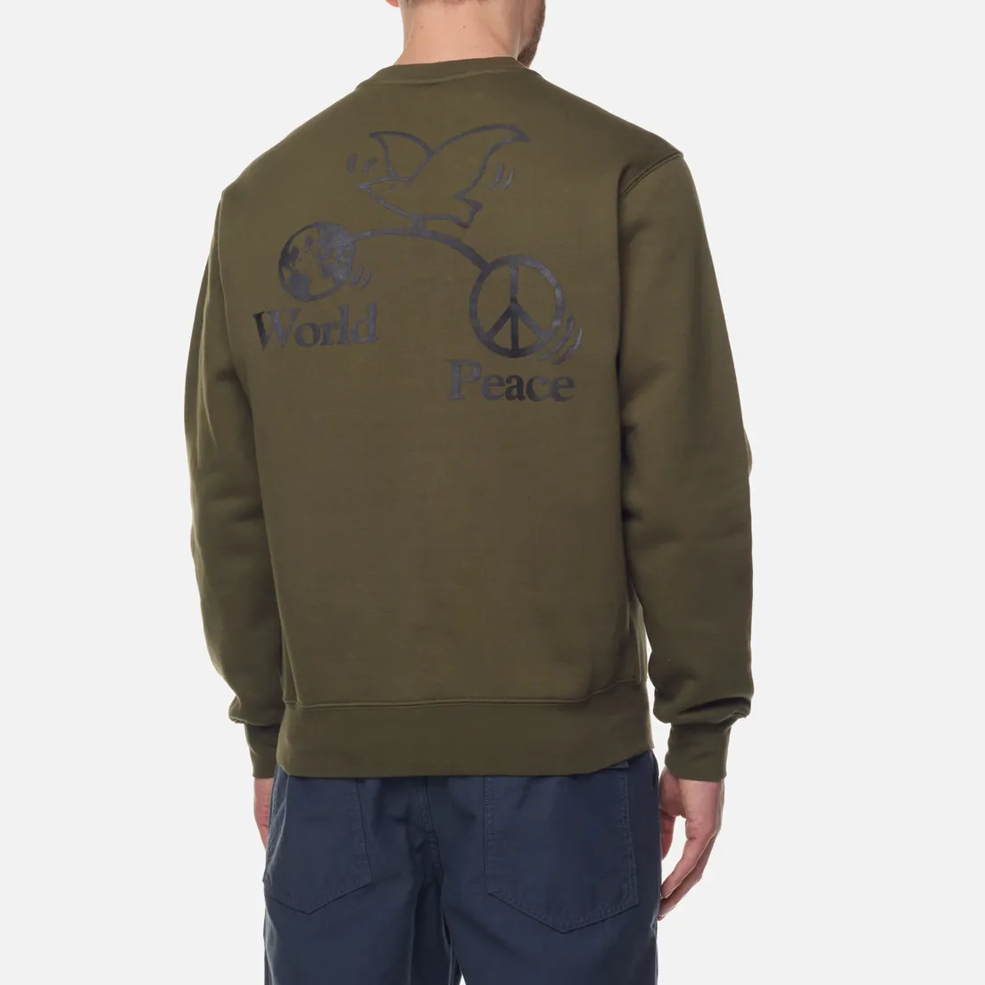 Stan Ray Мужская толстовка World Peace Crew Neck