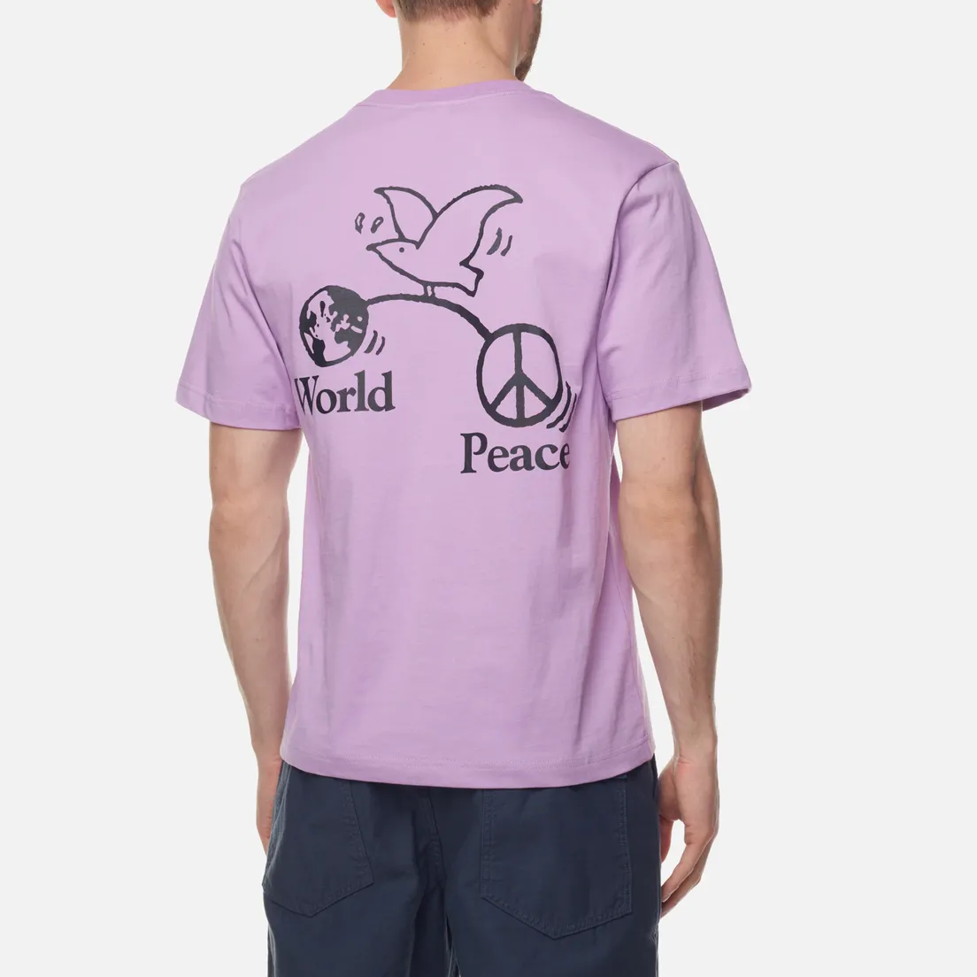 Stan Ray Мужская футболка World Peace