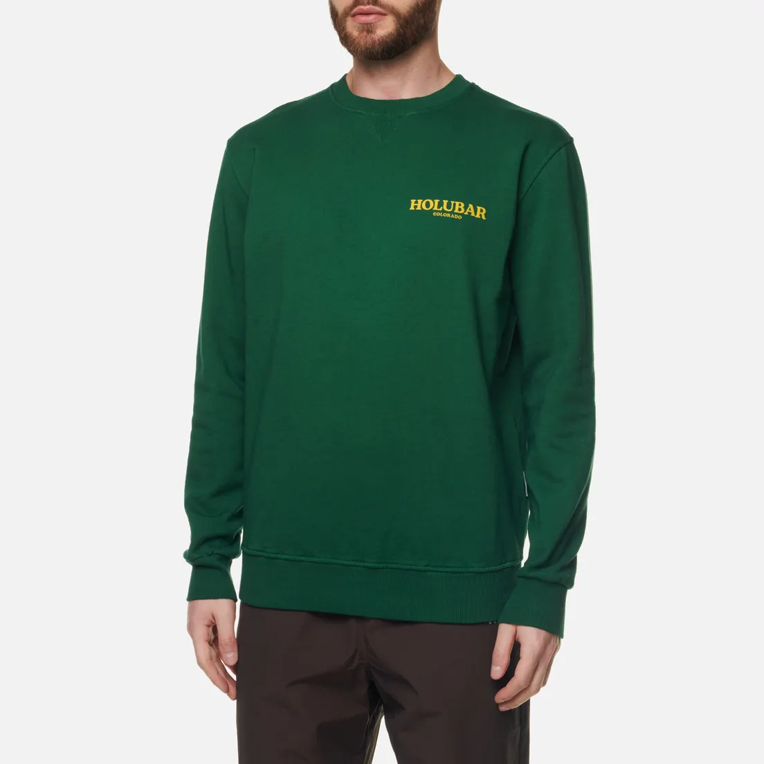 Holubar Мужская толстовка Classic Crew Neck