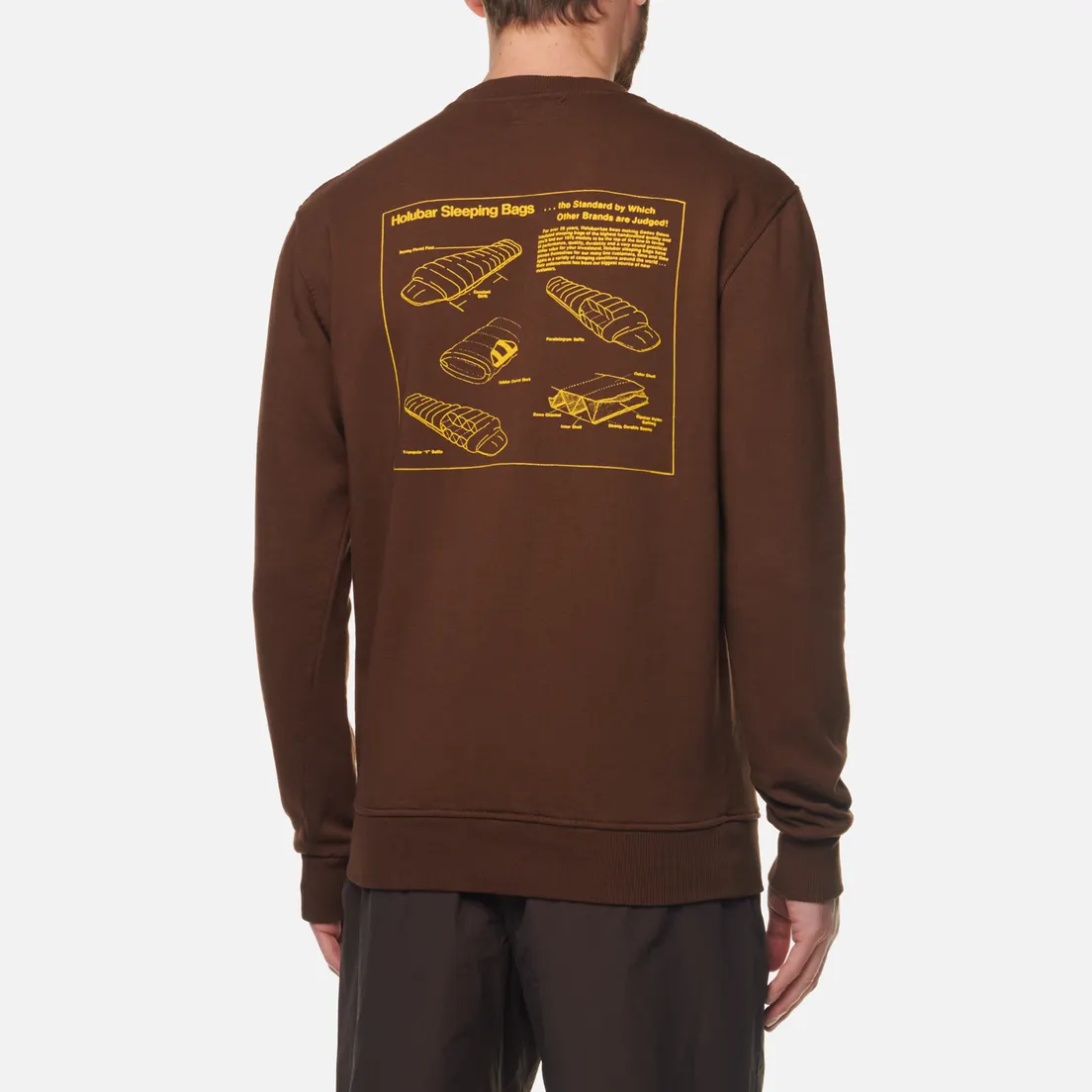Holubar Мужская толстовка Classic Crew Neck