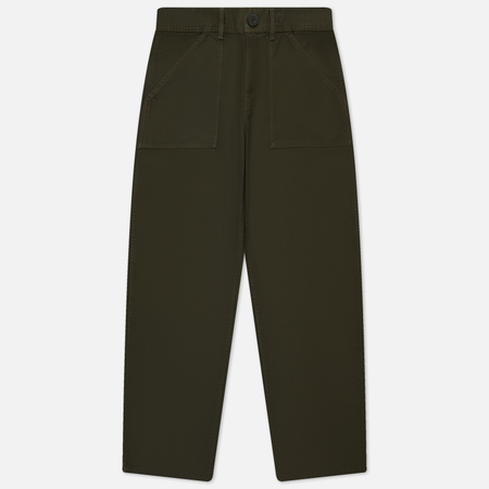 Мужские брюки Stan Ray Fat AW23, цвет оливковый, размер 32R - фото 1