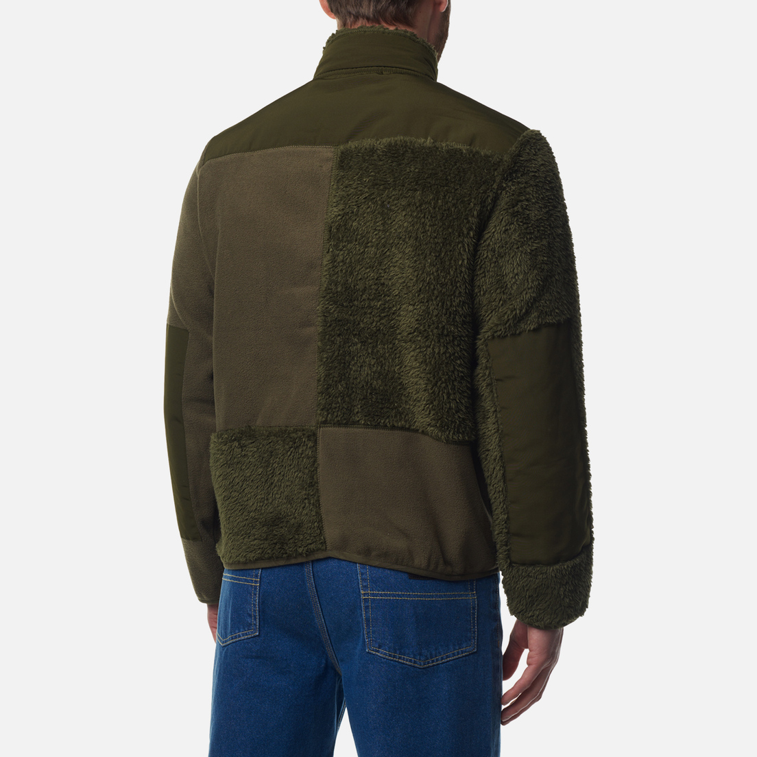 Stan Ray Мужская флисовая куртка Patchwork Fleece