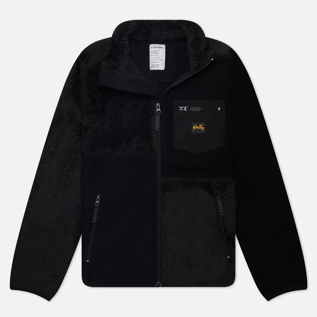 Stan Ray Мужская флисовая куртка Patchwork Fleece
