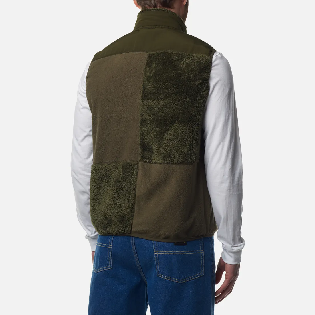 Stan Ray Мужской жилет Patchwork Fleece