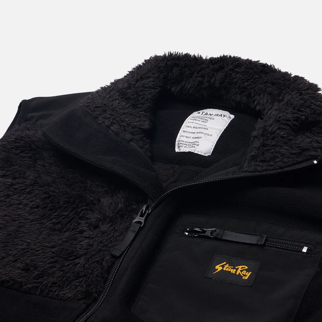 Stan Ray Мужской жилет Patchwork Fleece