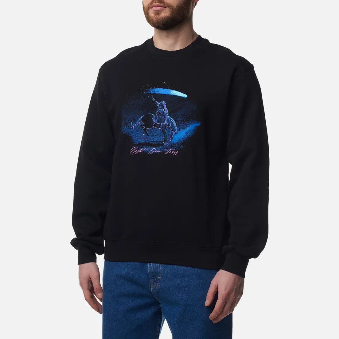 Stan Ray Мужская толстовка Midnight Cowboy Crew Neck