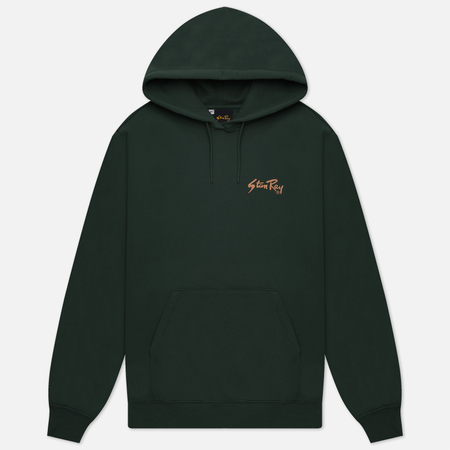 фото Мужская толстовка stan ray stan og hoodie aw23, цвет зелёный, размер s