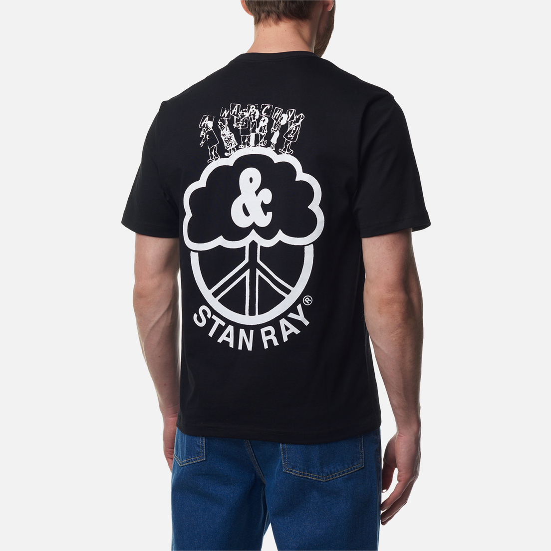 Stan Ray Мужская футболка A & Peace