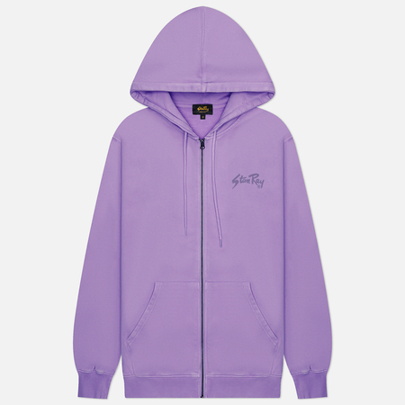 Мужская толстовка Stan Ray Stan OG Zip Hoodie, цвет фиолетовый, размер XL