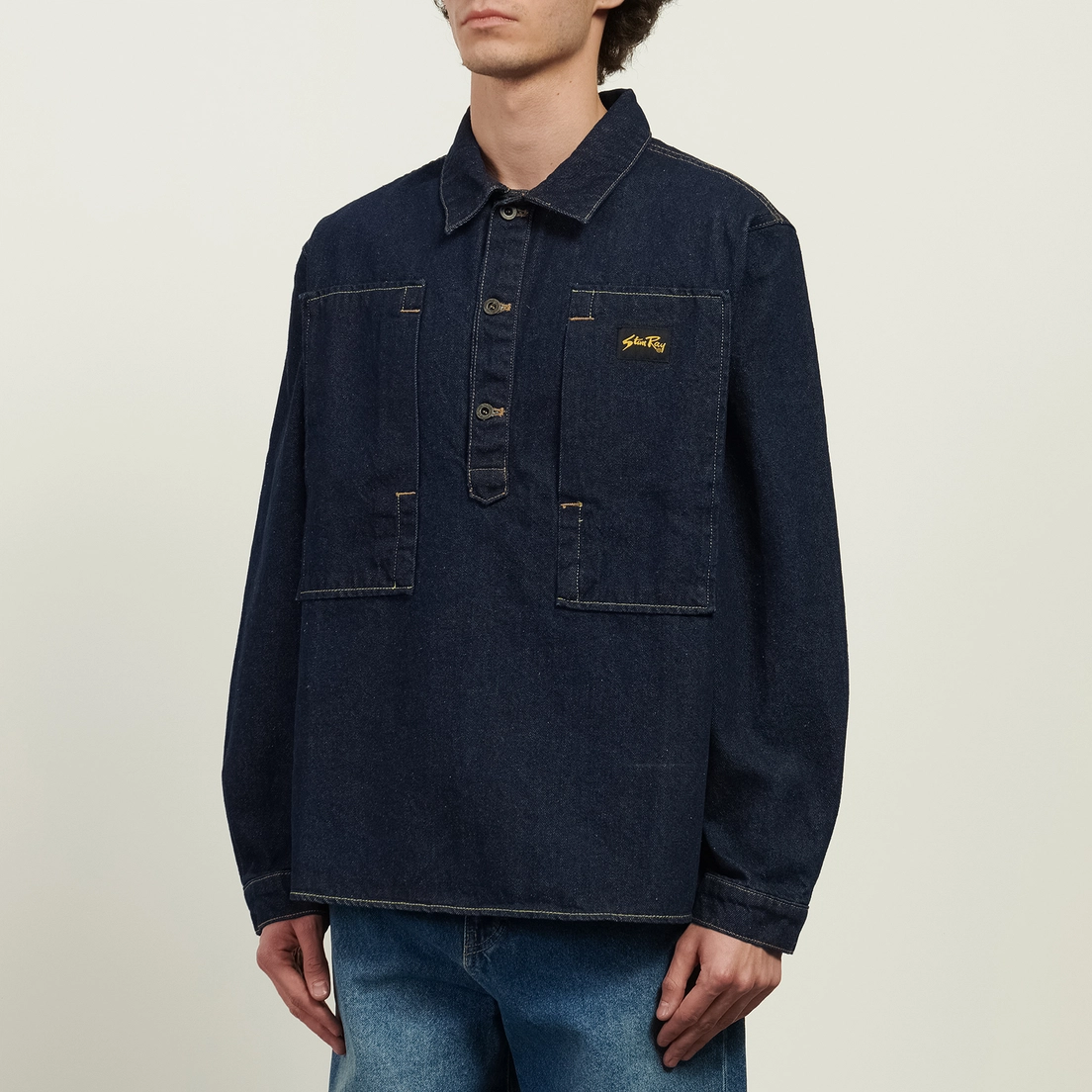 Stan Ray Мужская рубашка Painters Pop Overshirt