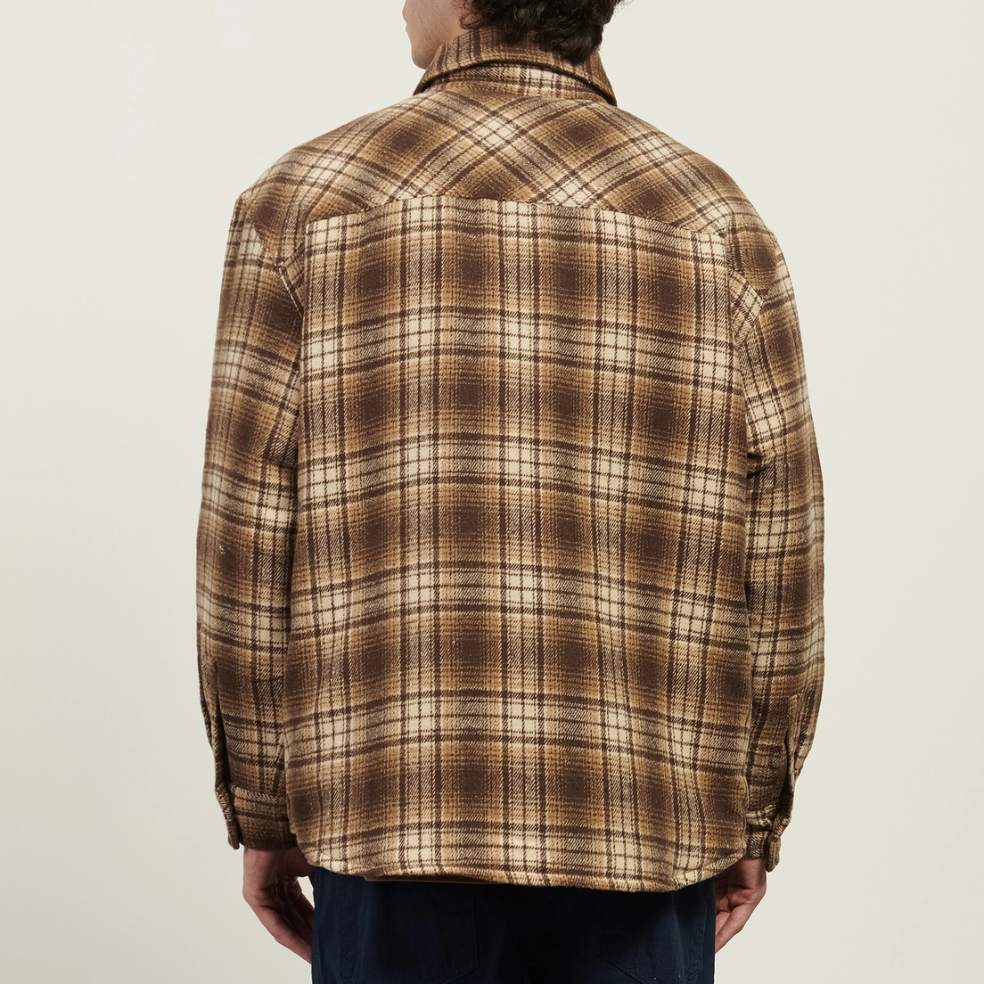 Stan Ray Мужская рубашка Quilted Plaid Overshirt
