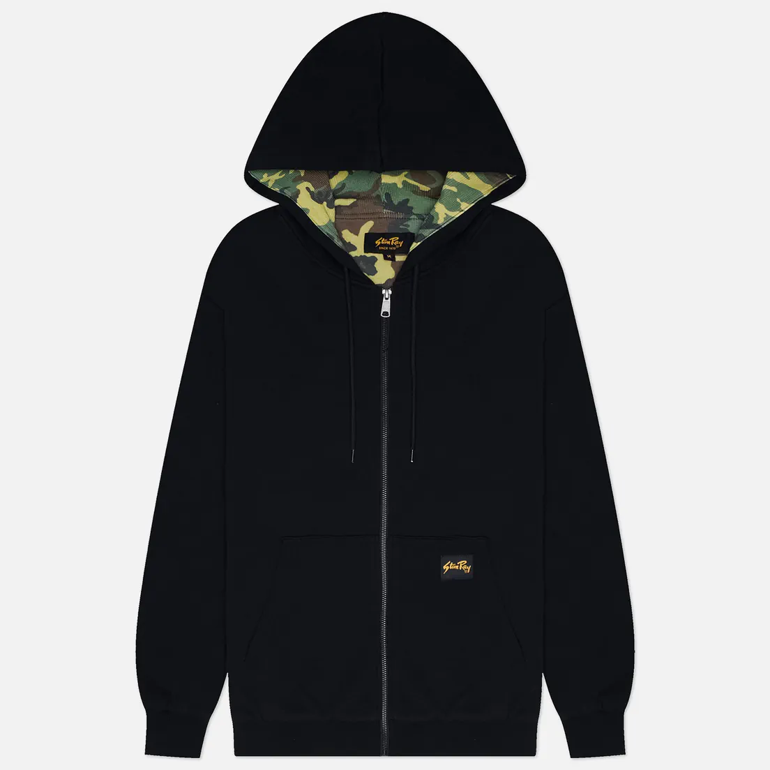 Stan Ray Мужская толстовка Thermal Lined Zip Hoodie