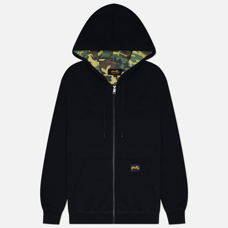 Мужская толстовка Stan Ray Thermal Lined Zip Hoodie, цвет чёрный, размер XXL