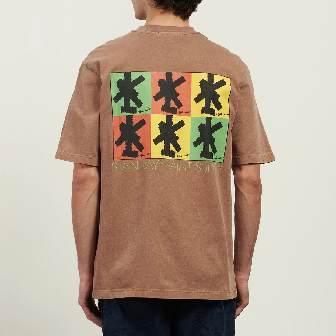 Stan Ray Мужская футболка Brush Squares