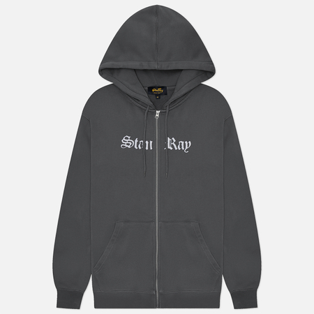 Мужская толстовка Stan Ray Hardcore Zip Hoodie, цвет чёрный, размер L