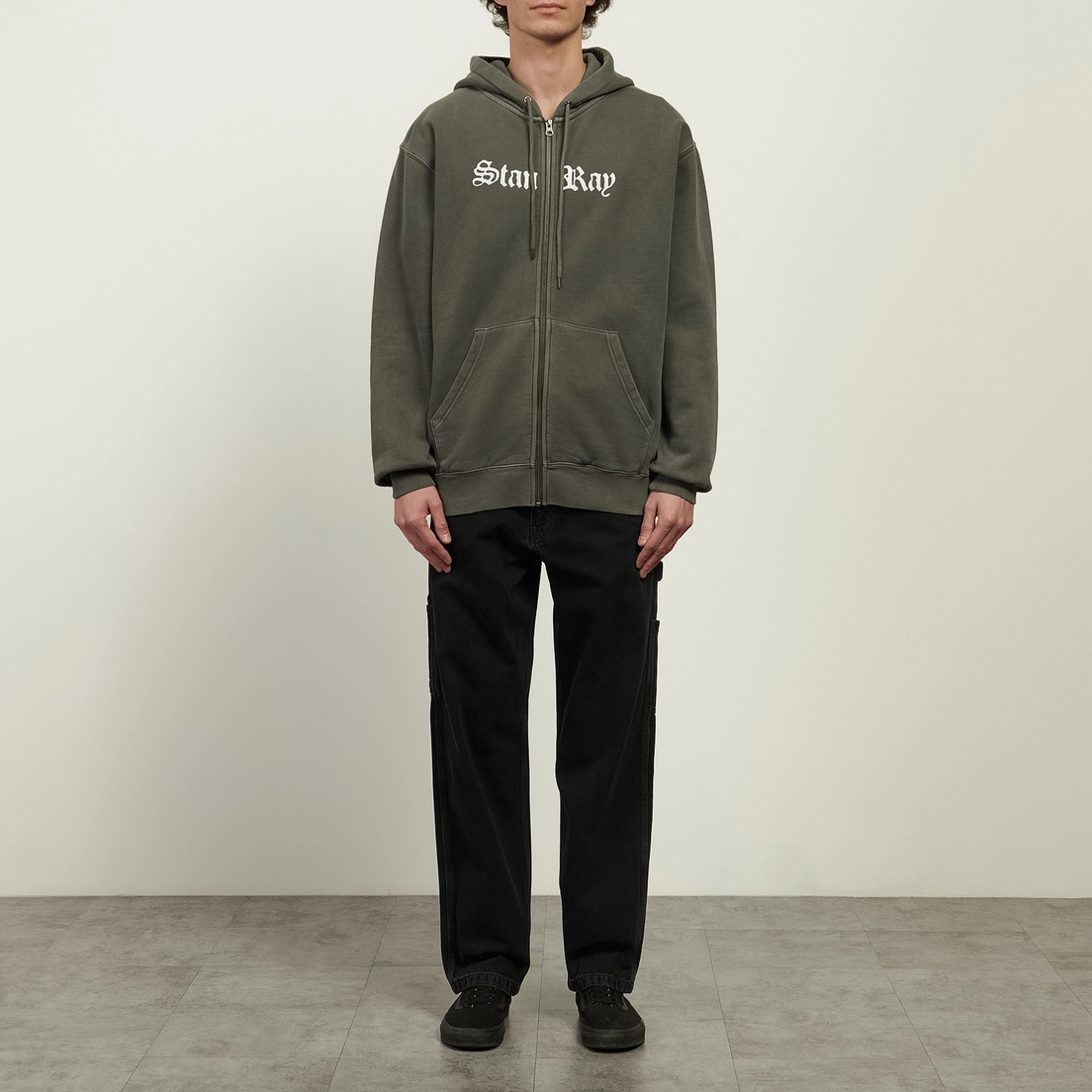 Stan Ray Мужская толстовка Hardcore Zip Hoodie