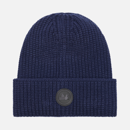 Шапка Peaceful Hooligan Ribbed, цвет синий