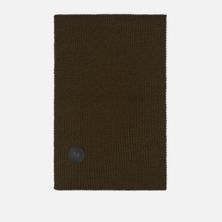 Шарф Peaceful Hooligan Ribbed, цвет оливковый