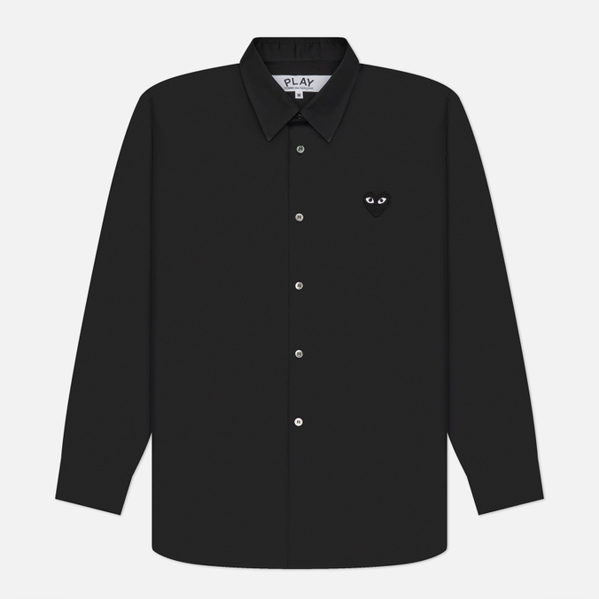 Мужская рубашка Comme des Garcons Play Black Heart Emblem