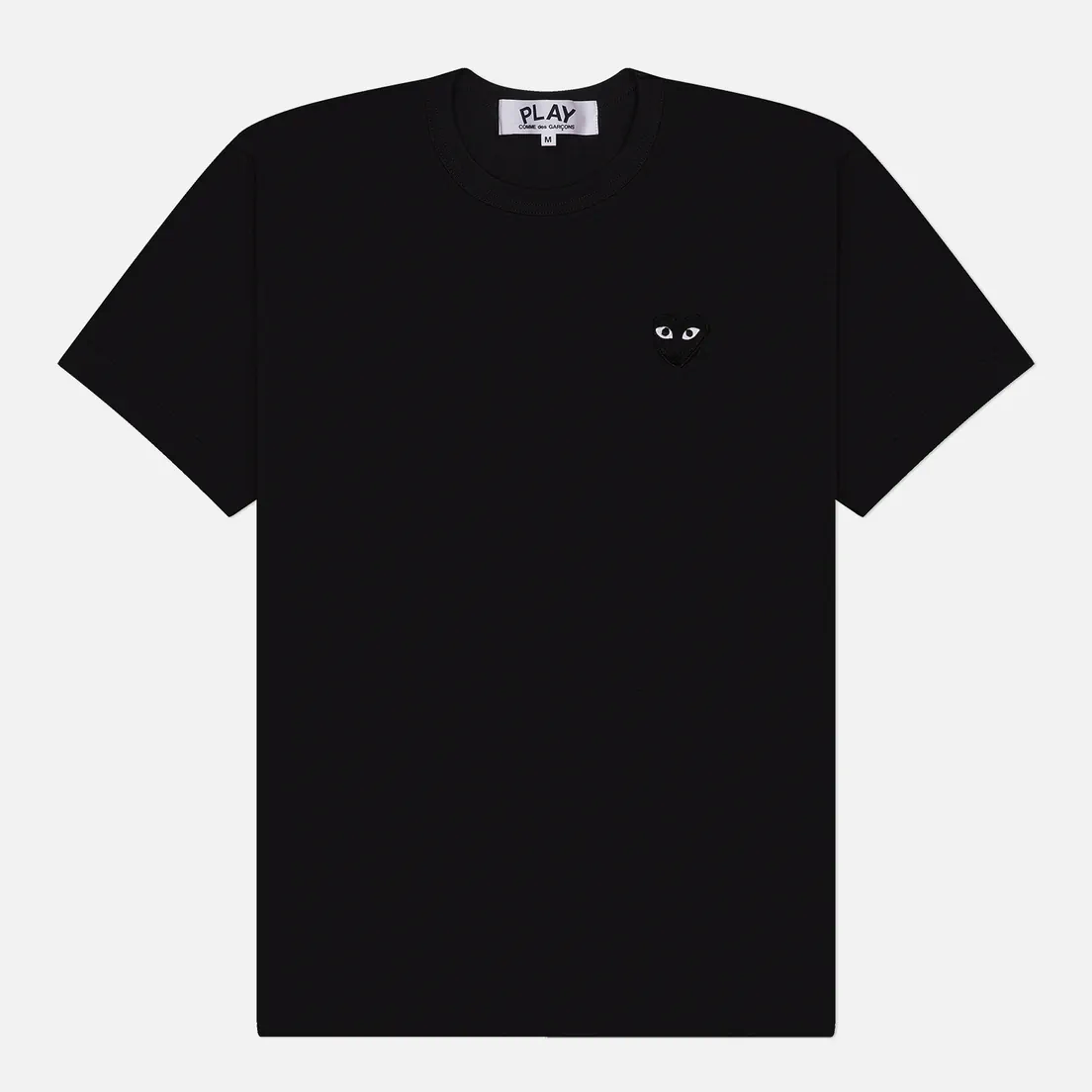Comme des Garcons Play Мужская футболка Black Emblem