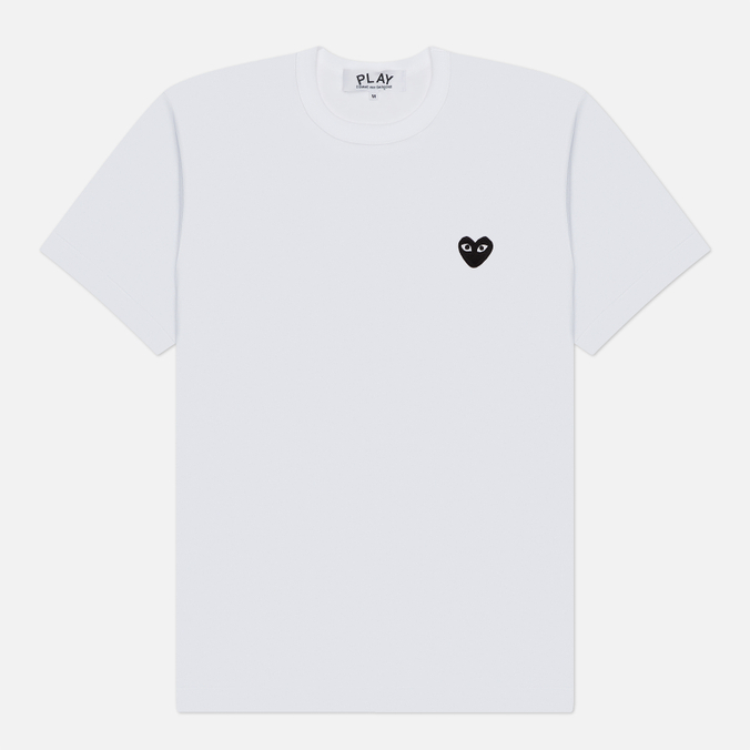 Мужская футболка Comme des Garcons Play Black Emblem