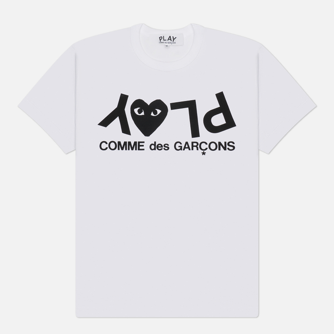 Мужская футболка Comme des Garcons Play Logo Print