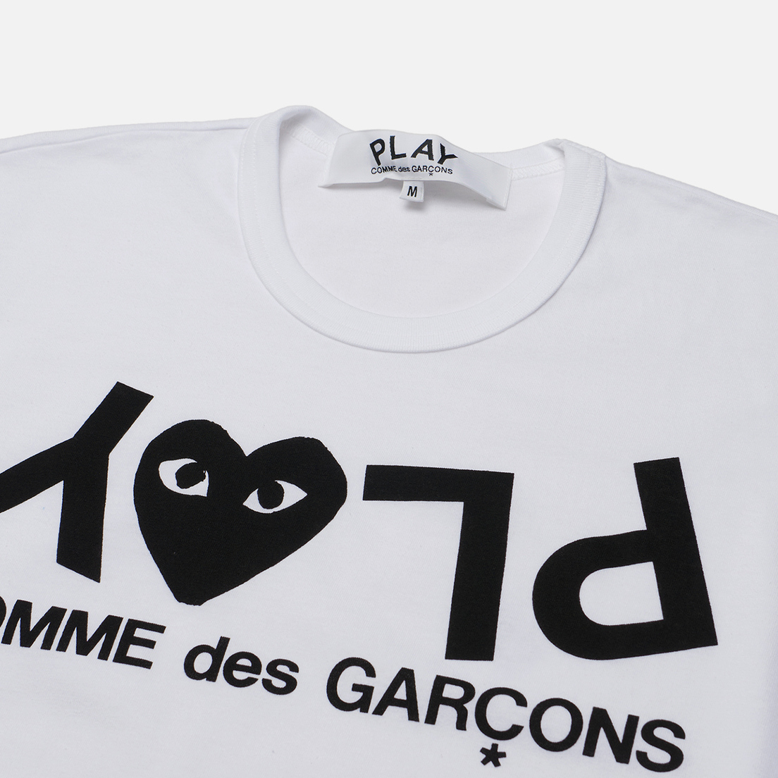 Comme des Garcons Play Мужская футболка Logo Print