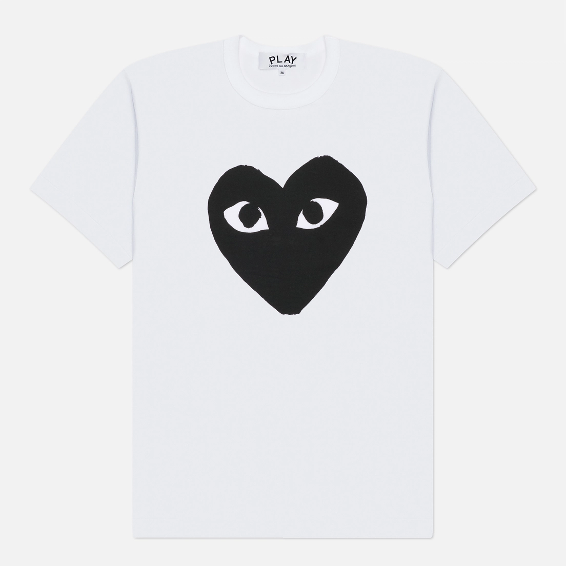 Comme des Garcons Play Мужская футболка Oversized Front Logo Print