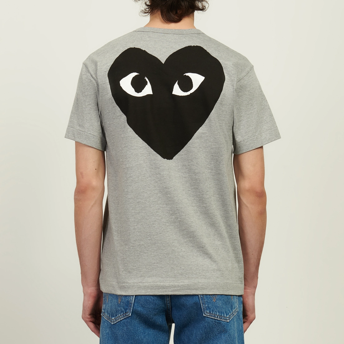 Comme des Garcons Play Мужская футболка Oversized Back Logo Print