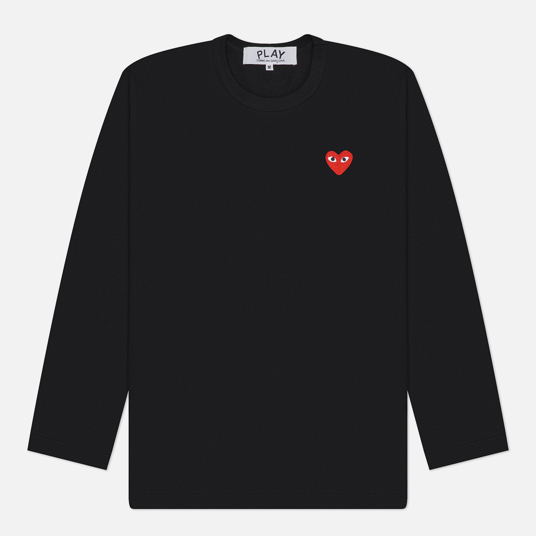 Comme des Garcons Play Мужской лонгслив Classic Red Heart