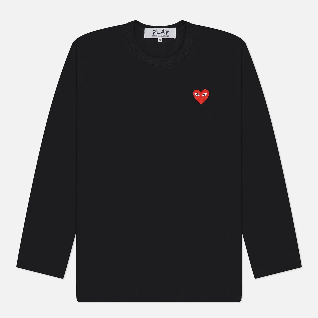 Comme des Garcons Play Мужской лонгслив Classic Red Heart