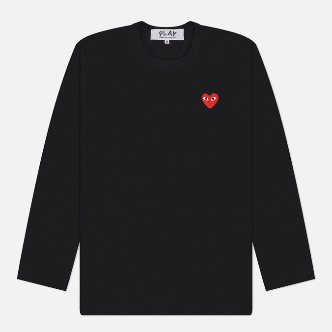Мужской лонгслив Comme des Garcons Play Classic Red Heart