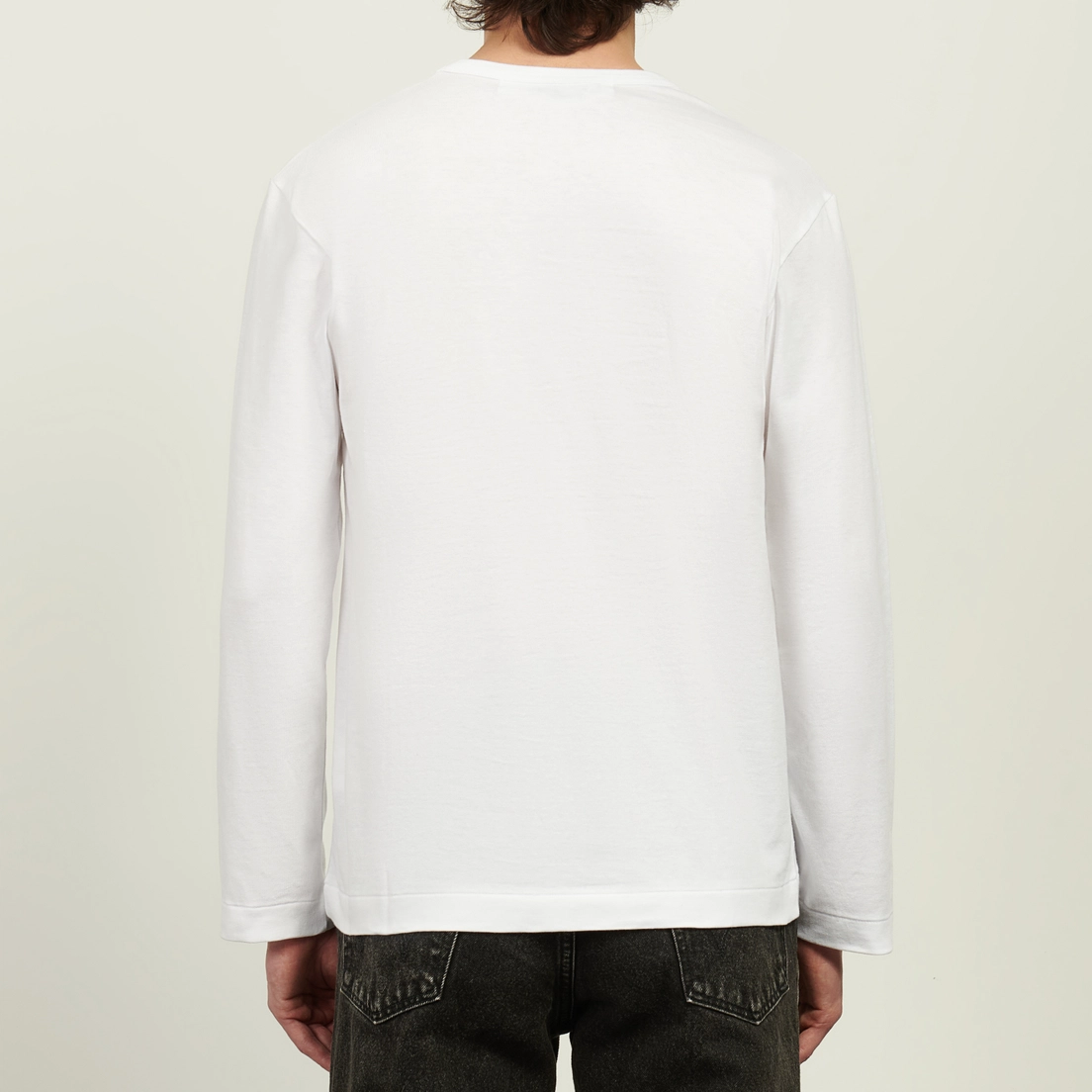 Comme des Garcons Play Мужской лонгслив Classic Red Heart