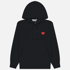 Comme des Garcons Play Мужская толстовка Red Heart Emblem Hoodie