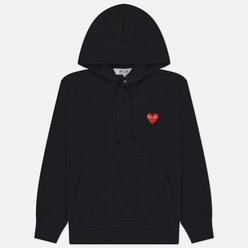 Comme des Garcons Play Мужская толстовка Red Heart Emblem Hoodie