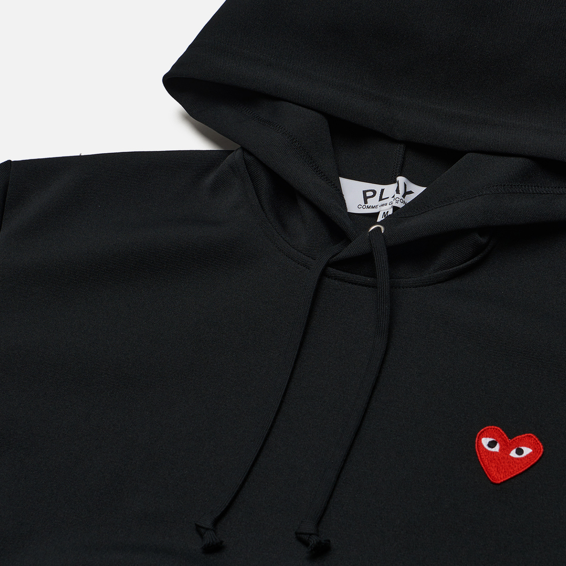 Comme des Garcons Play Мужская толстовка Red Heart Emblem Hoodie