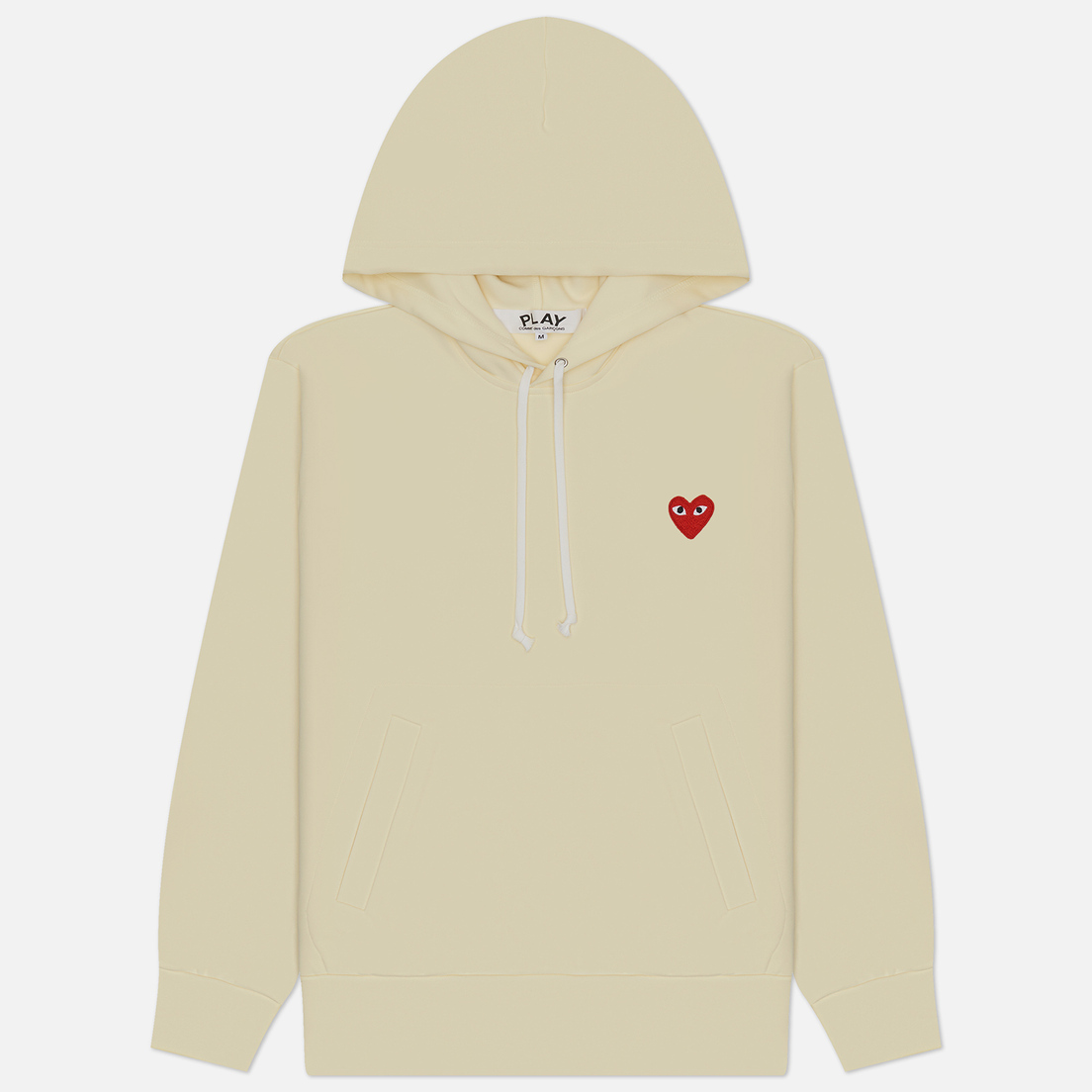 Comme des Garcons Play Red Heart Emblem Hoodie XL