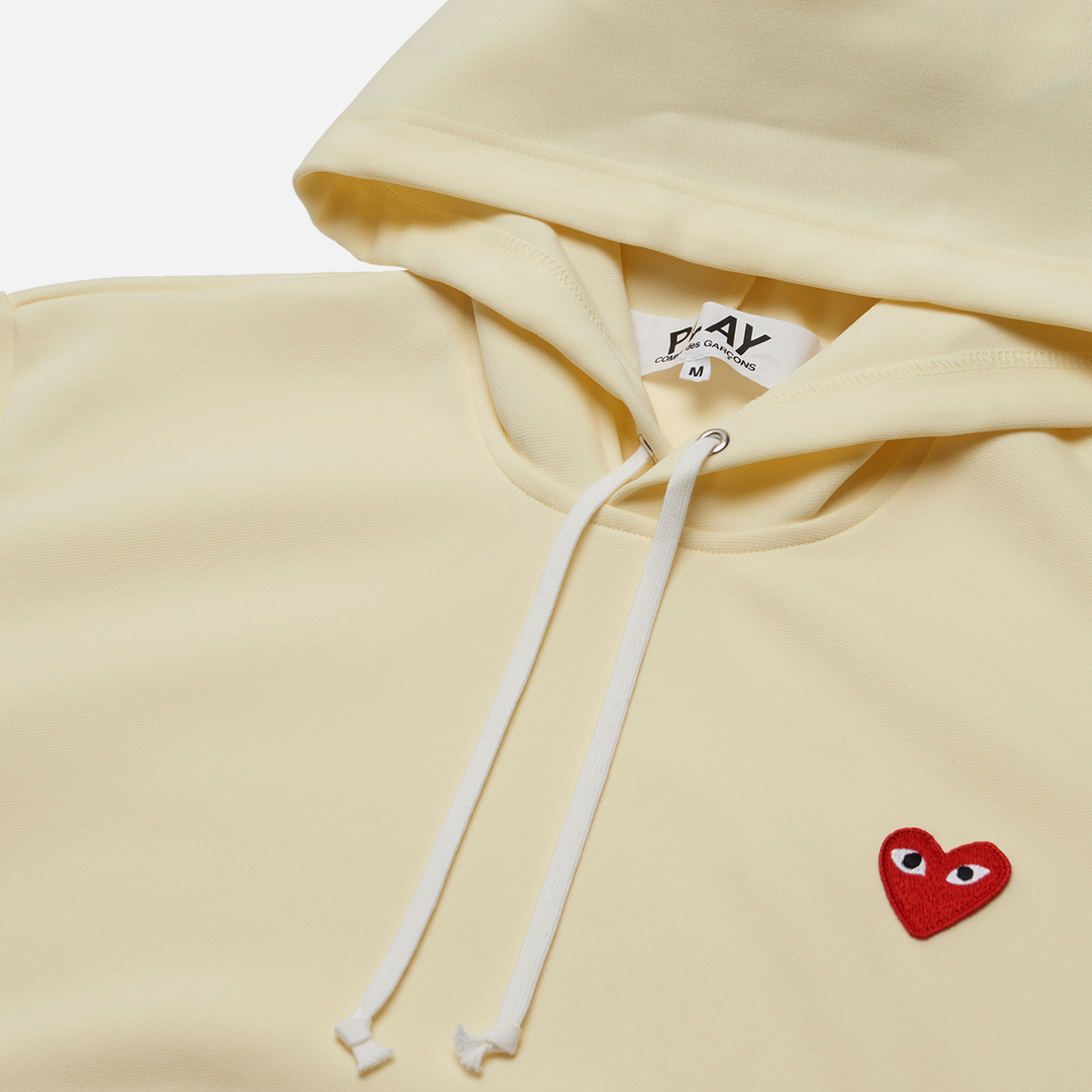 Comme des Garcons Play Мужская толстовка Red Heart Emblem Hoodie