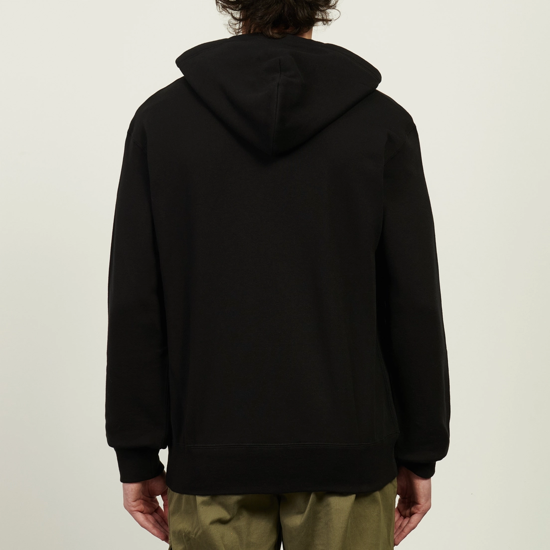 Comme des Garcons Play Мужская толстовка Double Red Emblem Full Zip Hoodie