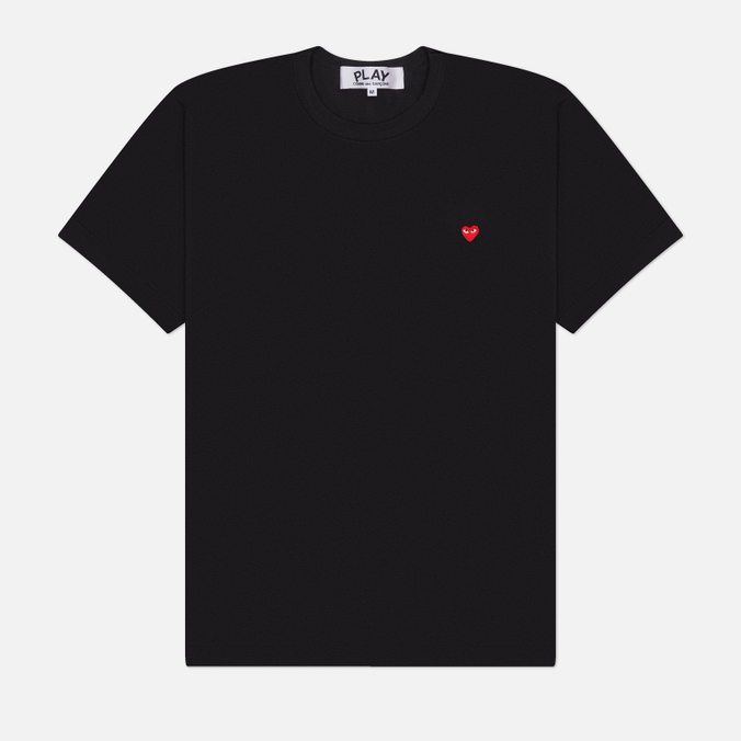 Мужская футболка Comme des Garcons Play Small Heart Emblem