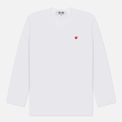 Comme des Garcons Play Мужской лонгслив Small Red Emblem